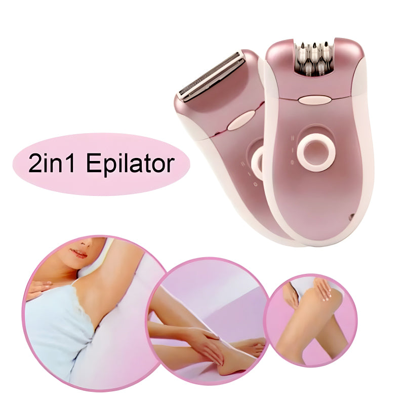 2in1 Women Epilator & Shaver
