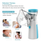 Mini Nebulizer Machine & Mask - CELLS OPERATED