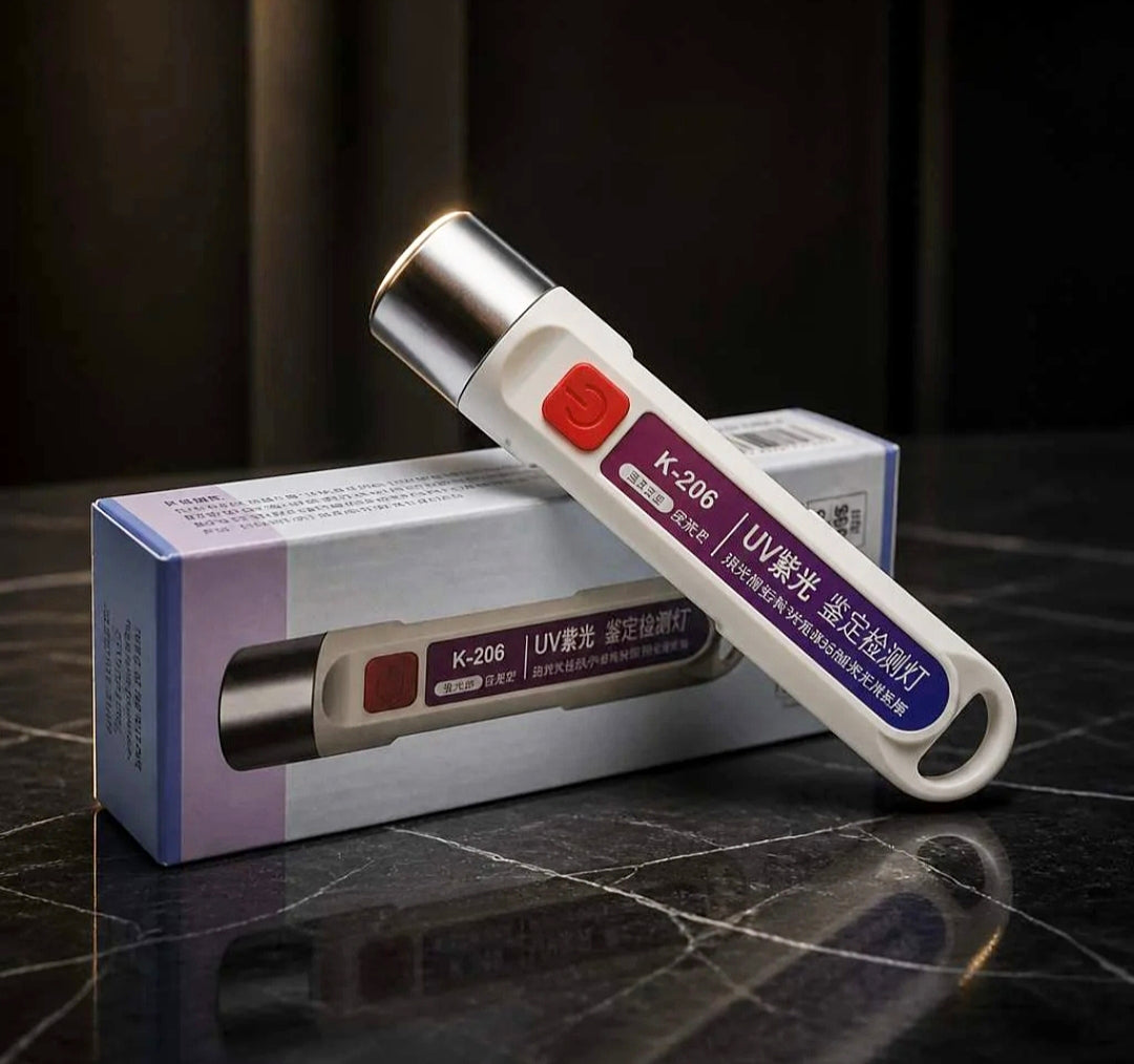 Rechargeable UV Currency Checker Torch