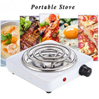 Electric Mini Hot Plate For Cooking- 1000 Watt