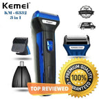KEMEI 3in1 Rechargeable Hair Clipper