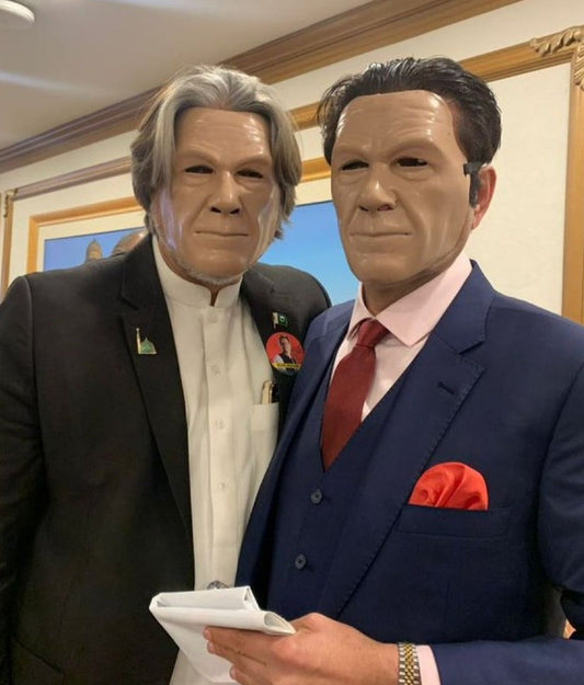 IMRAN KHAN Face Sketch Mask