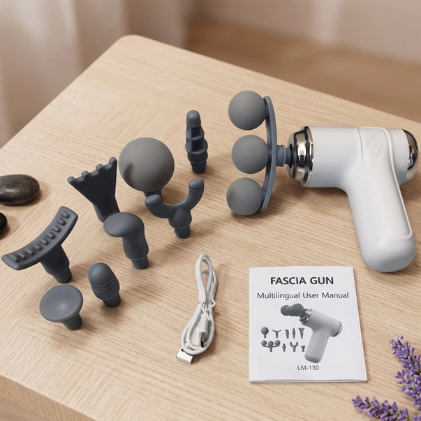 9 in 1 Deep Tissue Body Massage Gun