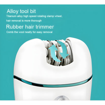 DALING Rechargeable 4 in 1 Epilator Multi-Functional Ladies Grooming Kit