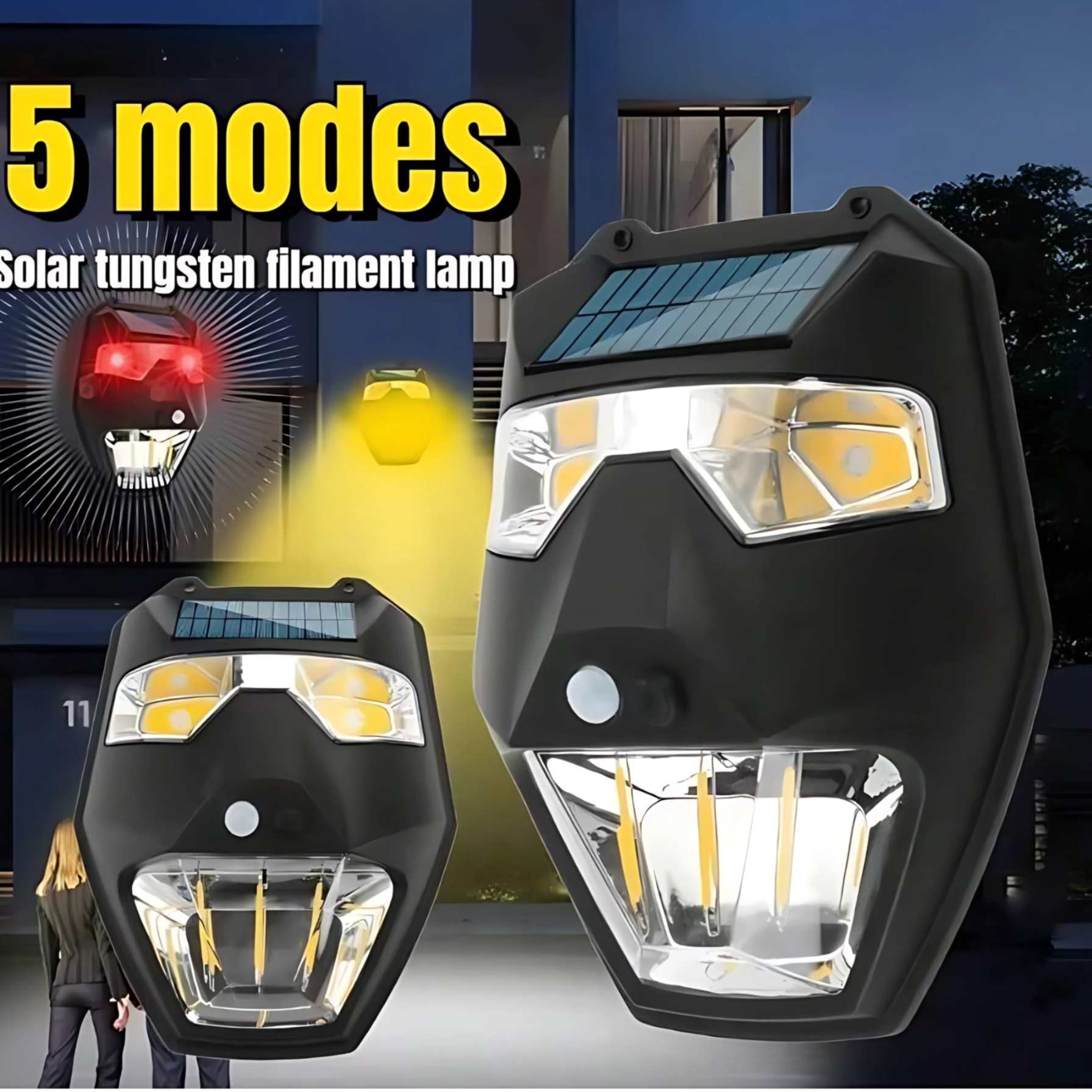 Solar Induction Motion Sensor Light