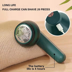 Rechargeable Fabric Lint Remover
