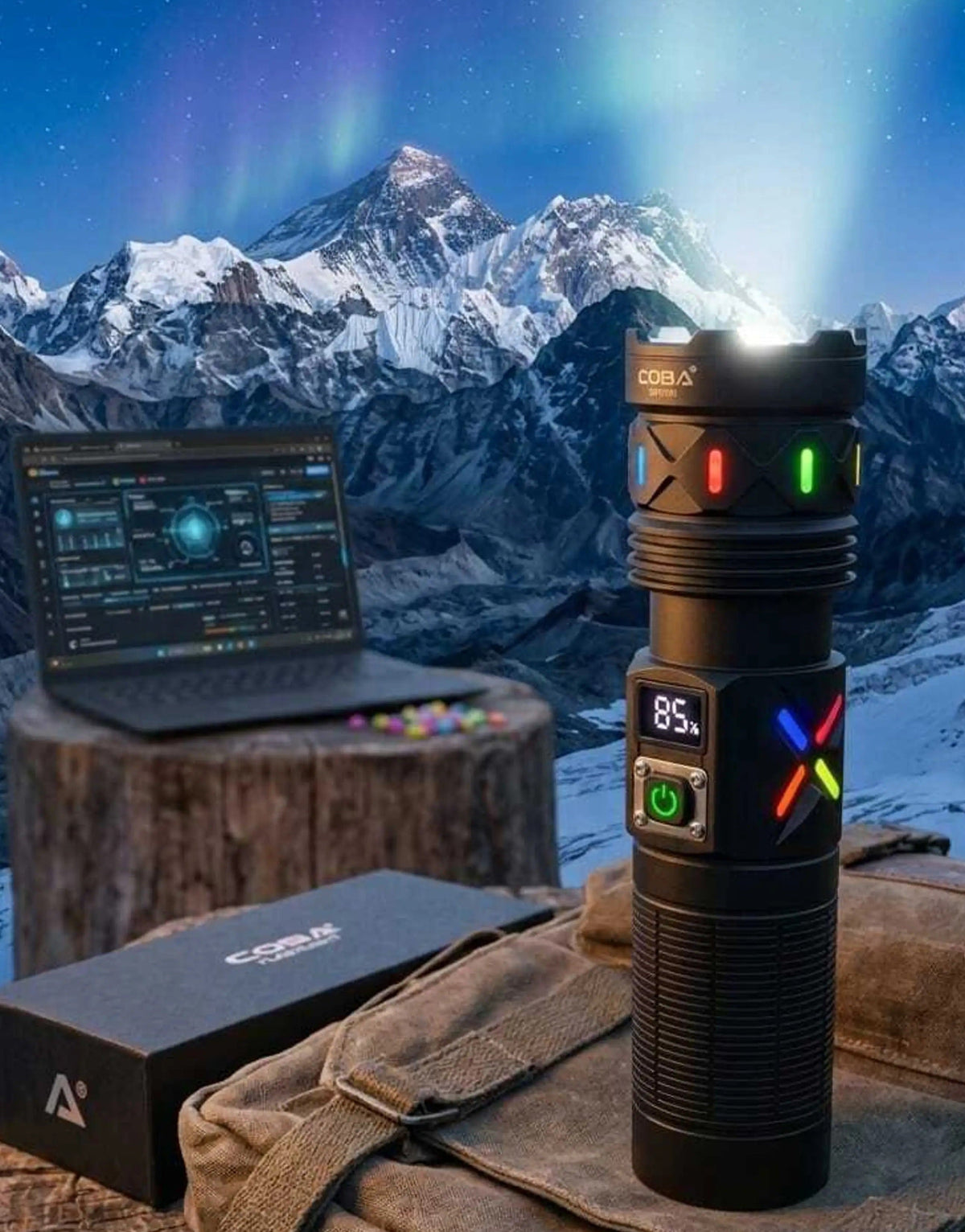 COBA CB-W702C Tactical Flashlight