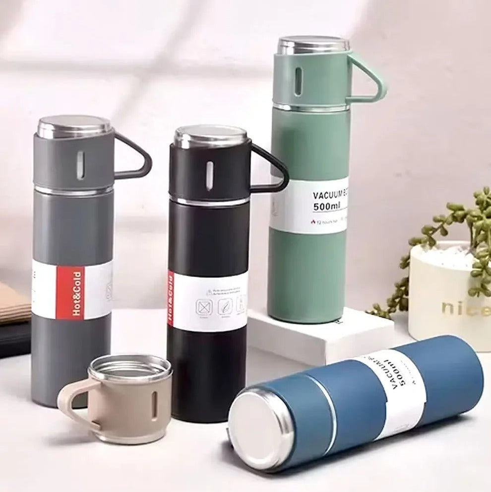 Stainless Steel Vacuum Flask Set | 500ml