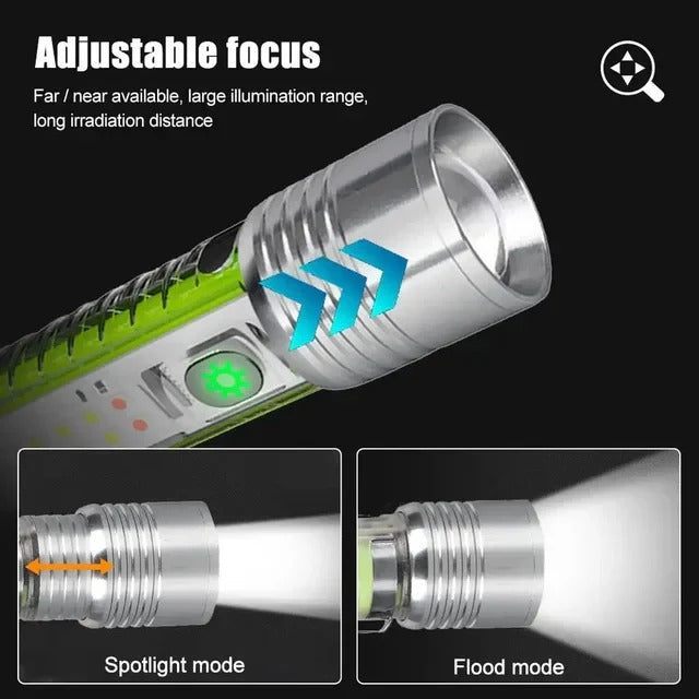 Pocket Size Multi-functional Flashlight