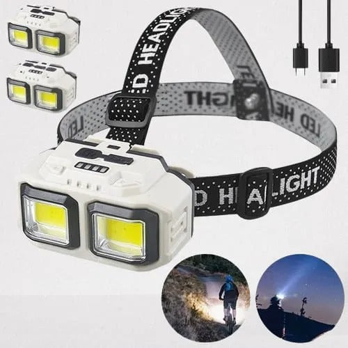 Rechargeable Sensor LED Headlamp