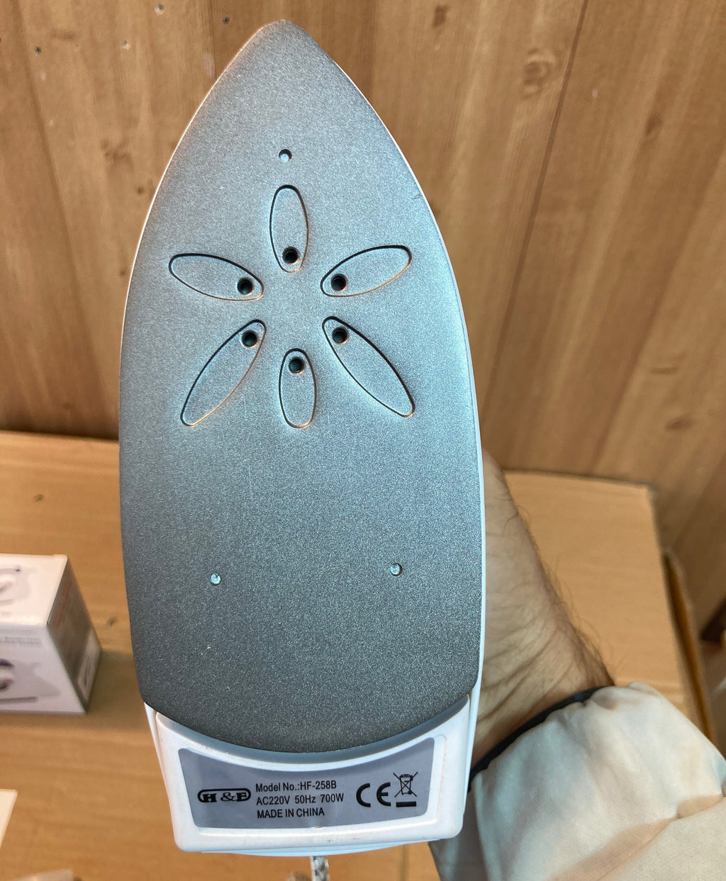 Travel Friendly Folding Steam Iron | 750W