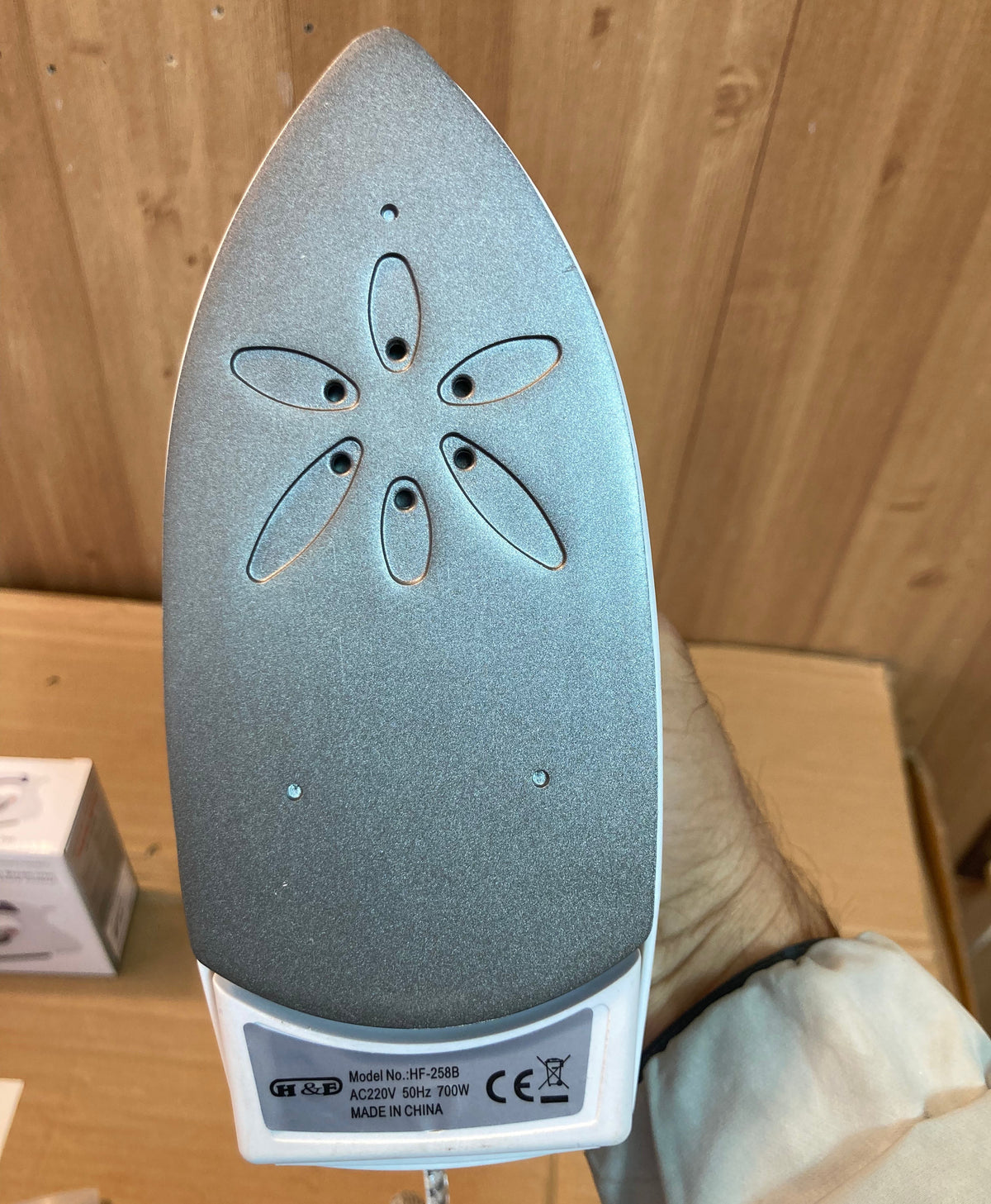 Travel Friendly Folding Steam Iron | 750W