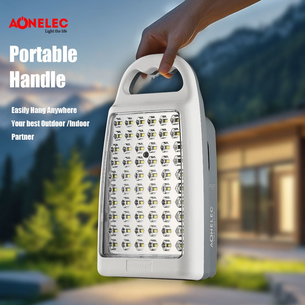 AOnelec Rechargeable Emergency Light- 60 LEDs