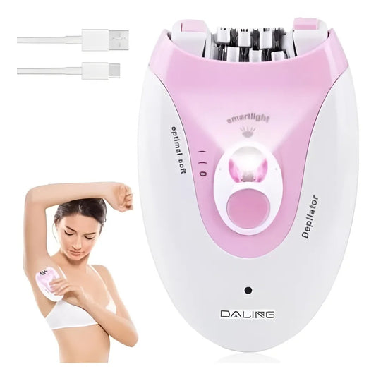 Rechargeable Daling Cordless Epilator – Hair Removal for Women