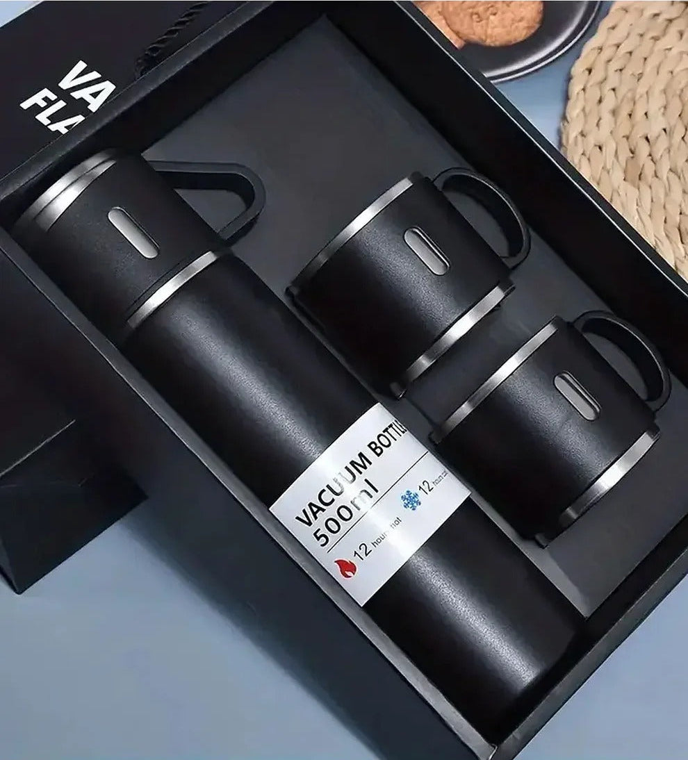 Stainless Steel Vacuum Flask Set | 500ml