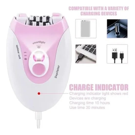 Rechargeable Daling Cordless Epilator for Women