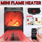 Mini Flame Heater Fan | 900W