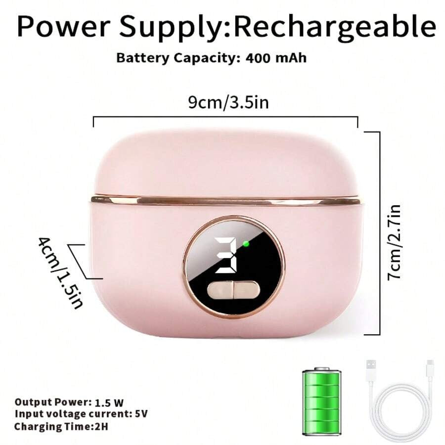 2in1 Electric Nail Clipper & Polishing