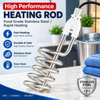 Original F8 Water Heating Rod | Shock-Proof