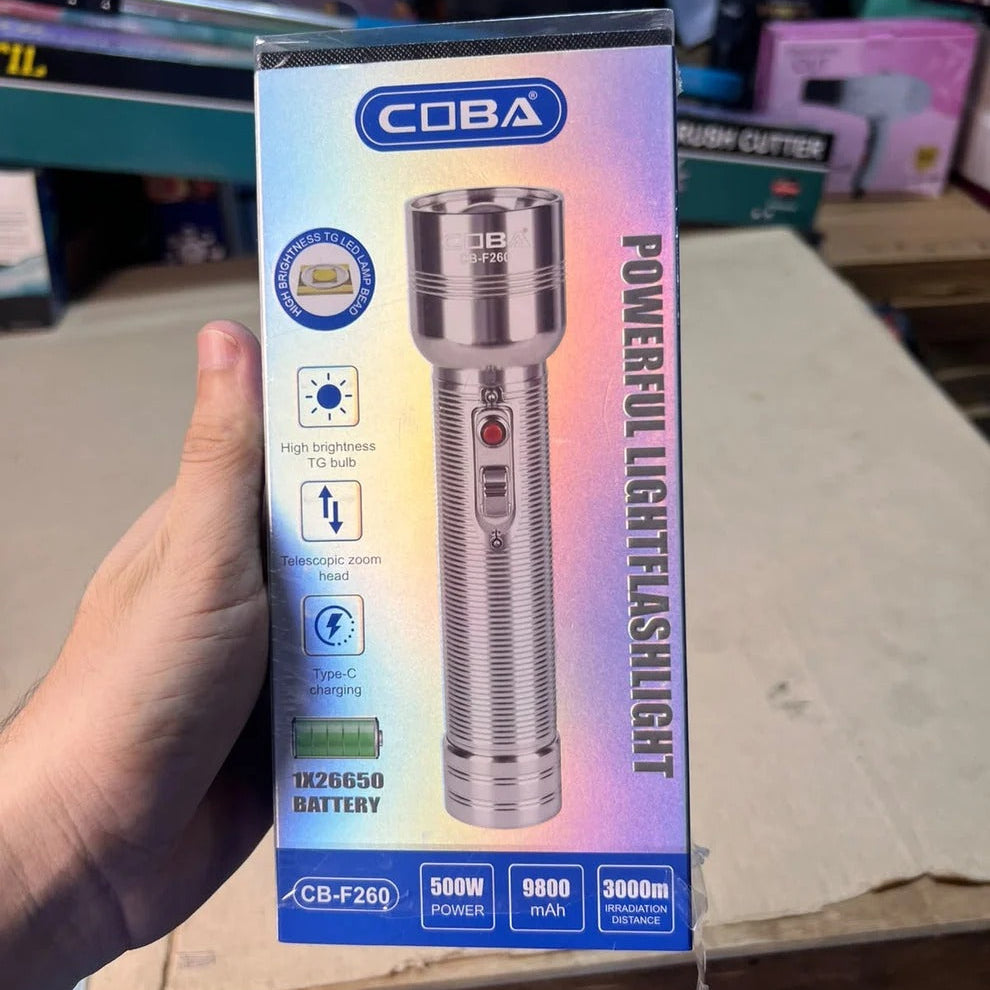 COBA Powerful LED Flashlight | 3KM