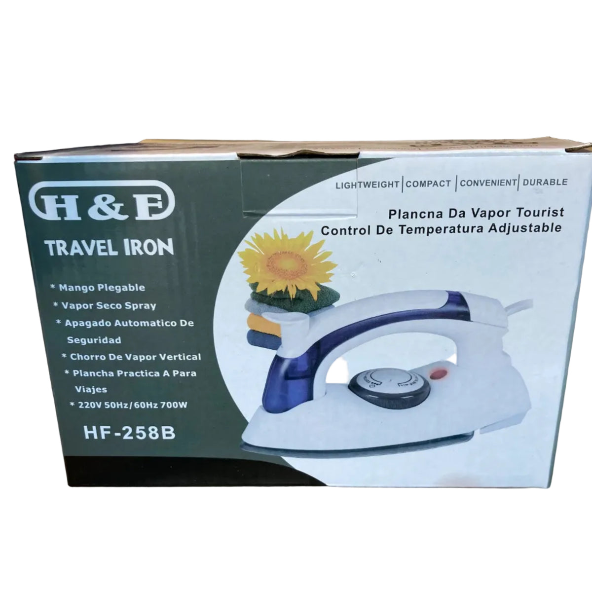 Travel Friendly Folding Steam Iron | 750W