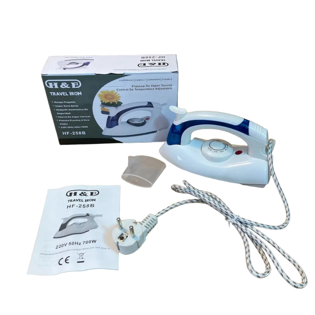 Travel Friendly Folding Steam Iron | 750W