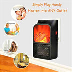 Mini Flame Heater Fan | 900W