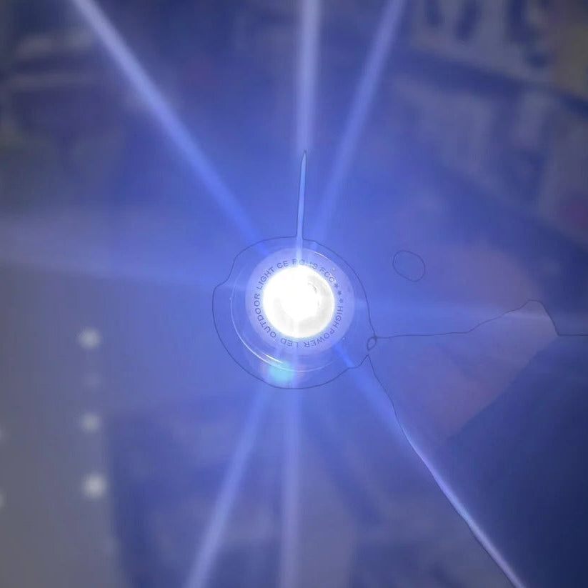COBA Aluminum Alloy RGB Led Flashlight