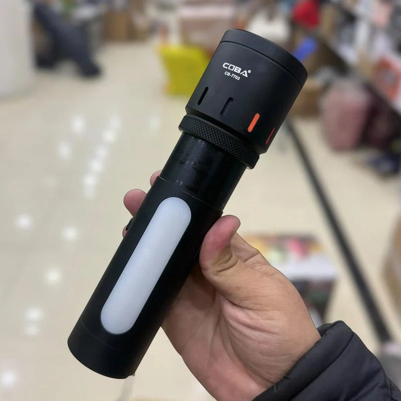 COBA Aluminum Alloy RGB Led Flashlight