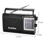 Analog 12 Band MP3 Radio | FM/MW/SW