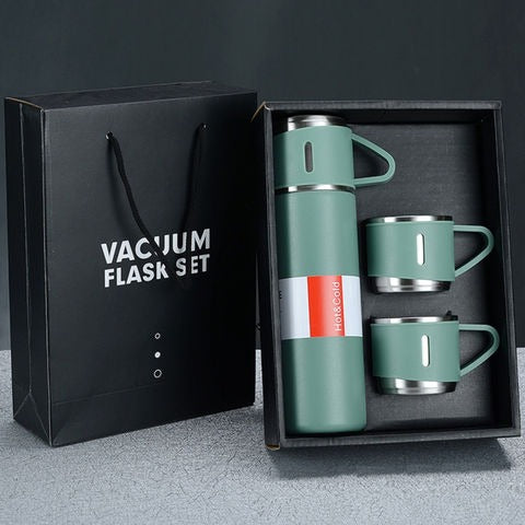 Stainless Steel Vacuum Flask Set | 500ml