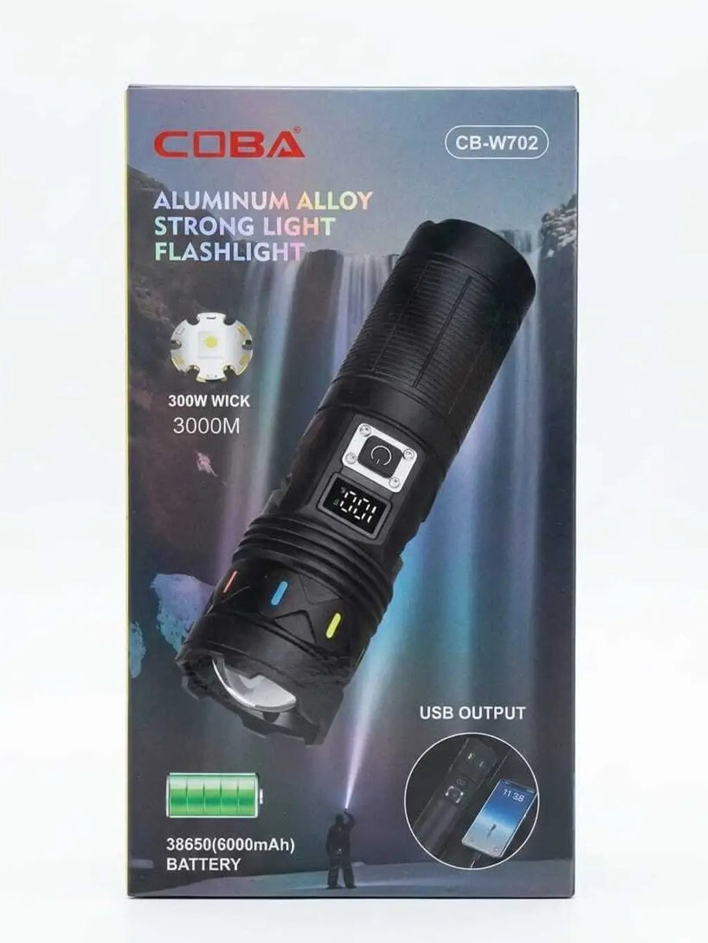 COBA CB-W702C Tactical Flashlight