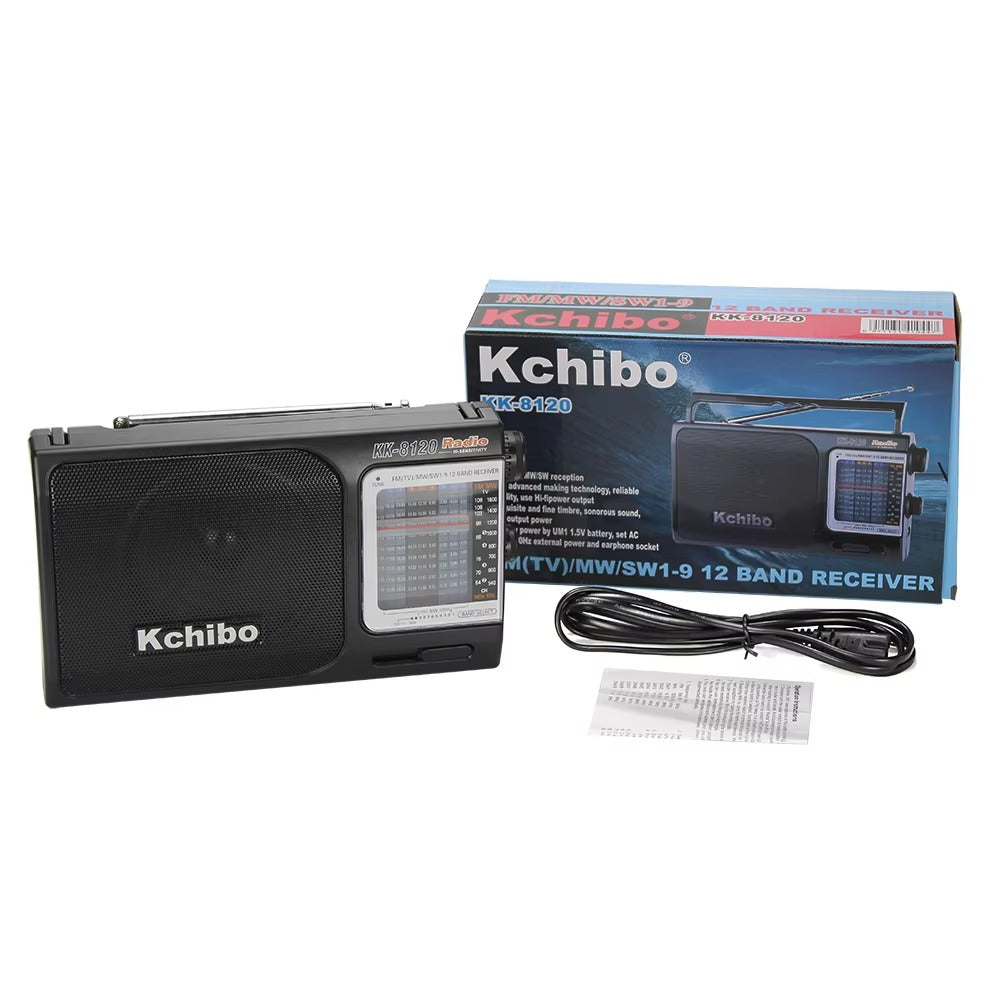 Analog 12 Band MP3 Radio | FM/MW/SW