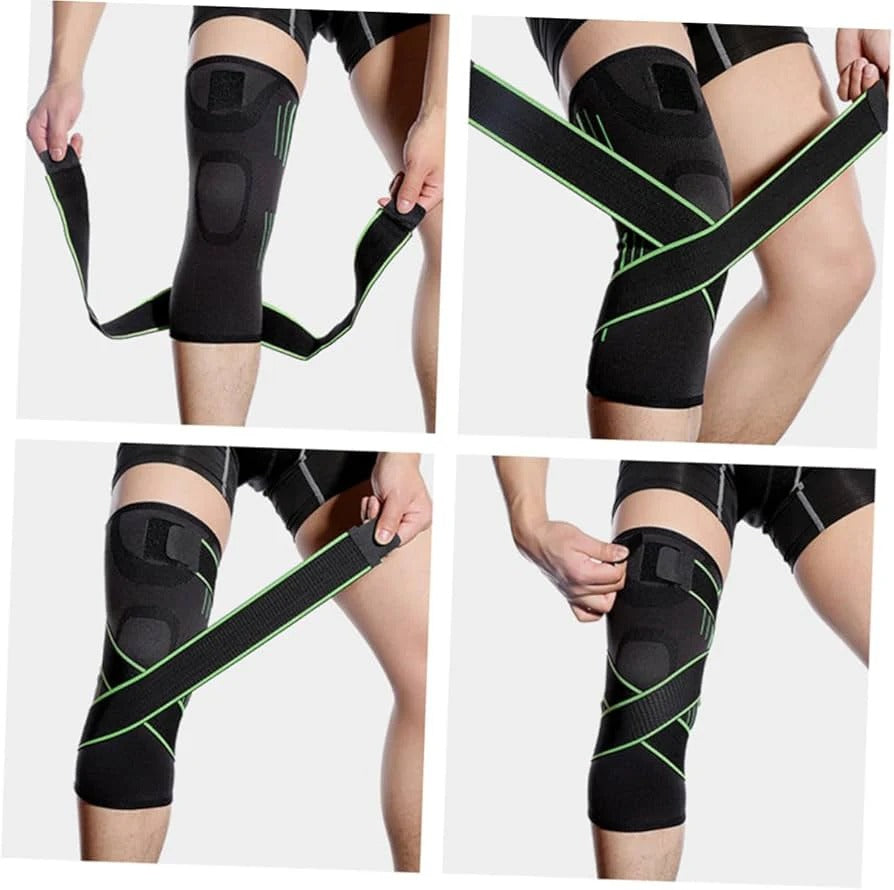 Leg/knee Support With Strap Belt