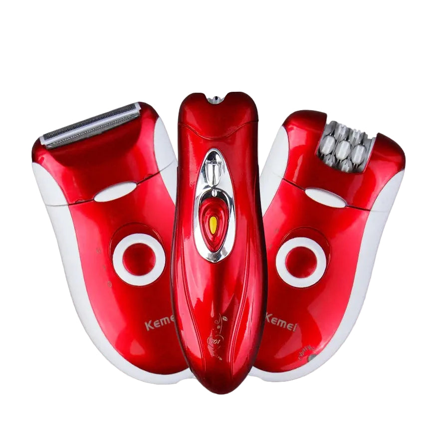 Kemei 3in1 Women Hair Removal KIT
