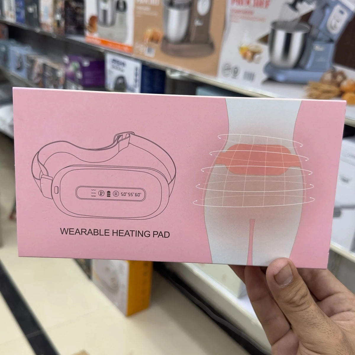 Rechargeable Cramp Relief Heating Pad