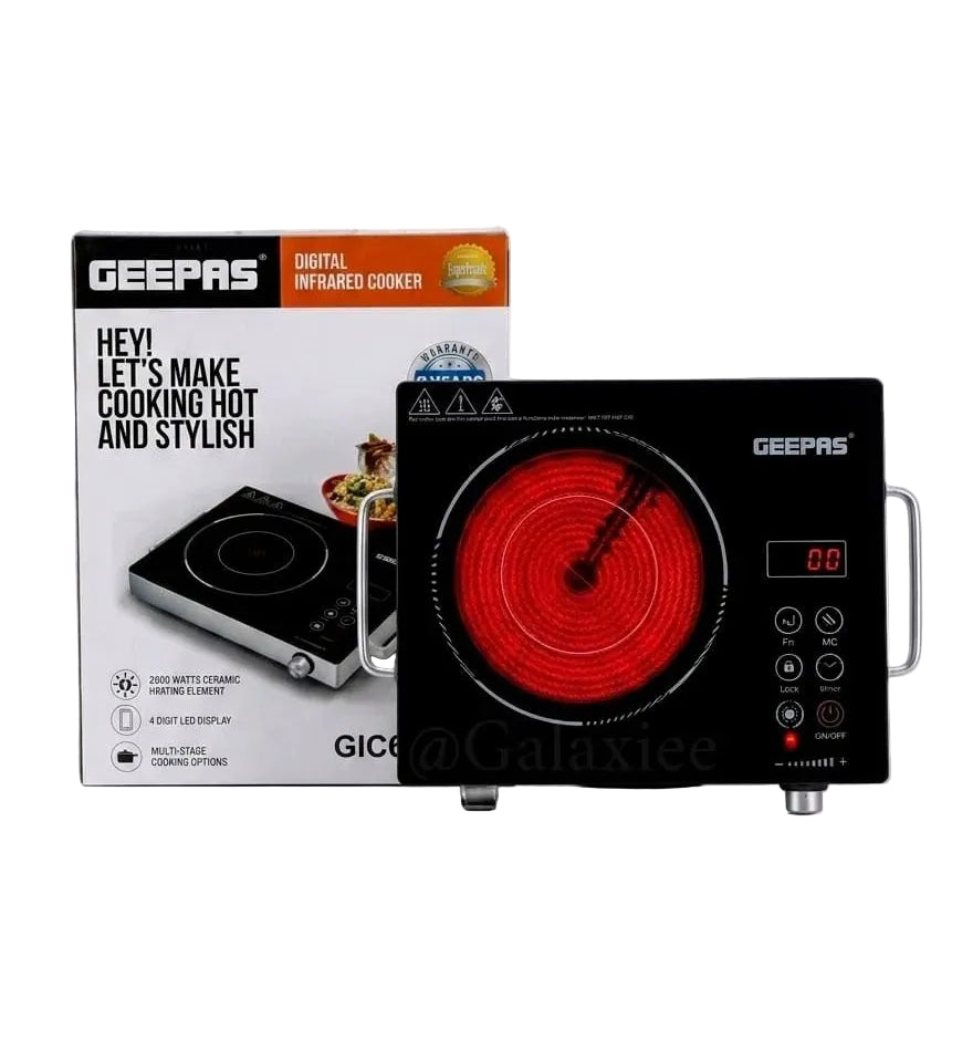 GEEPAS Infrared Cooker - 2600 WATT