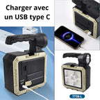 Rechargeable Solar Portable Lamp with Toolkit