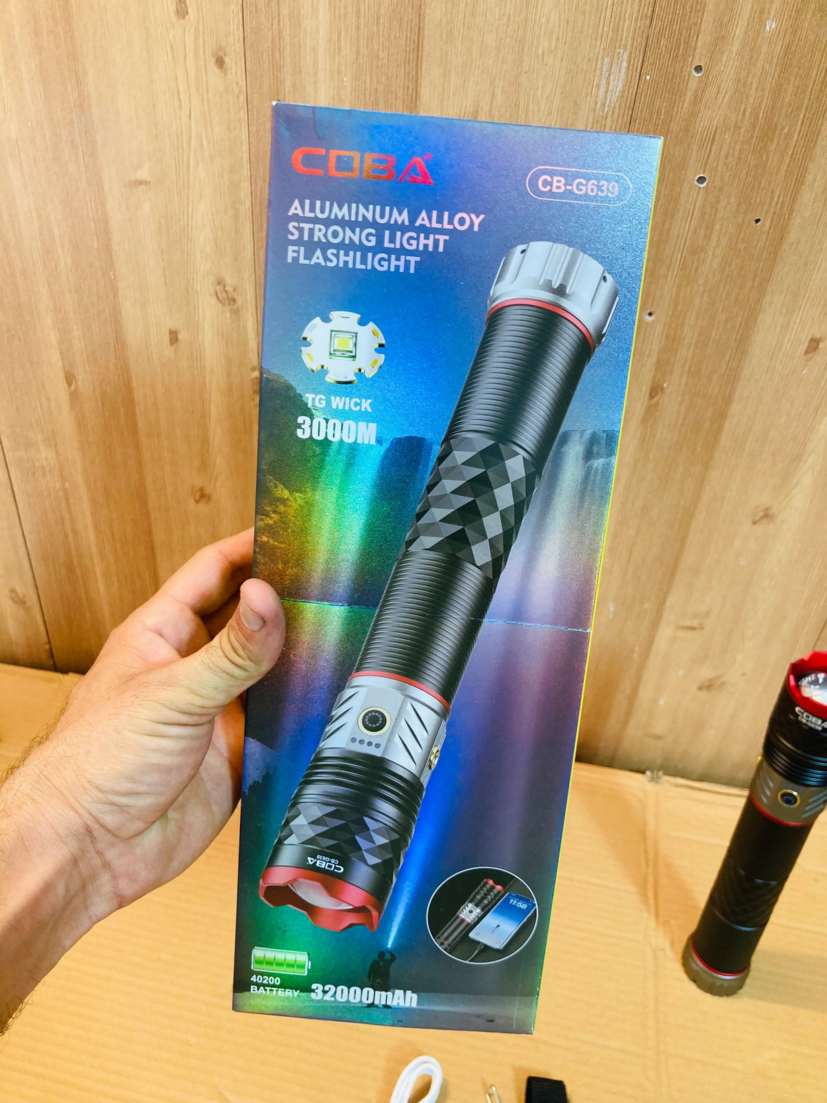 COBA G639 Flashlight Torch | 1 KM