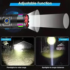 Rechargeable Zoomable Torch- 1.2 KM