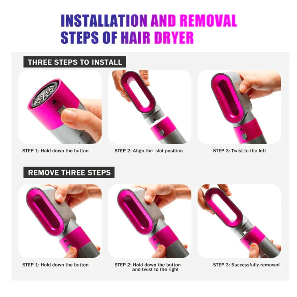 5-in-1 Hot Air Hair Styler
