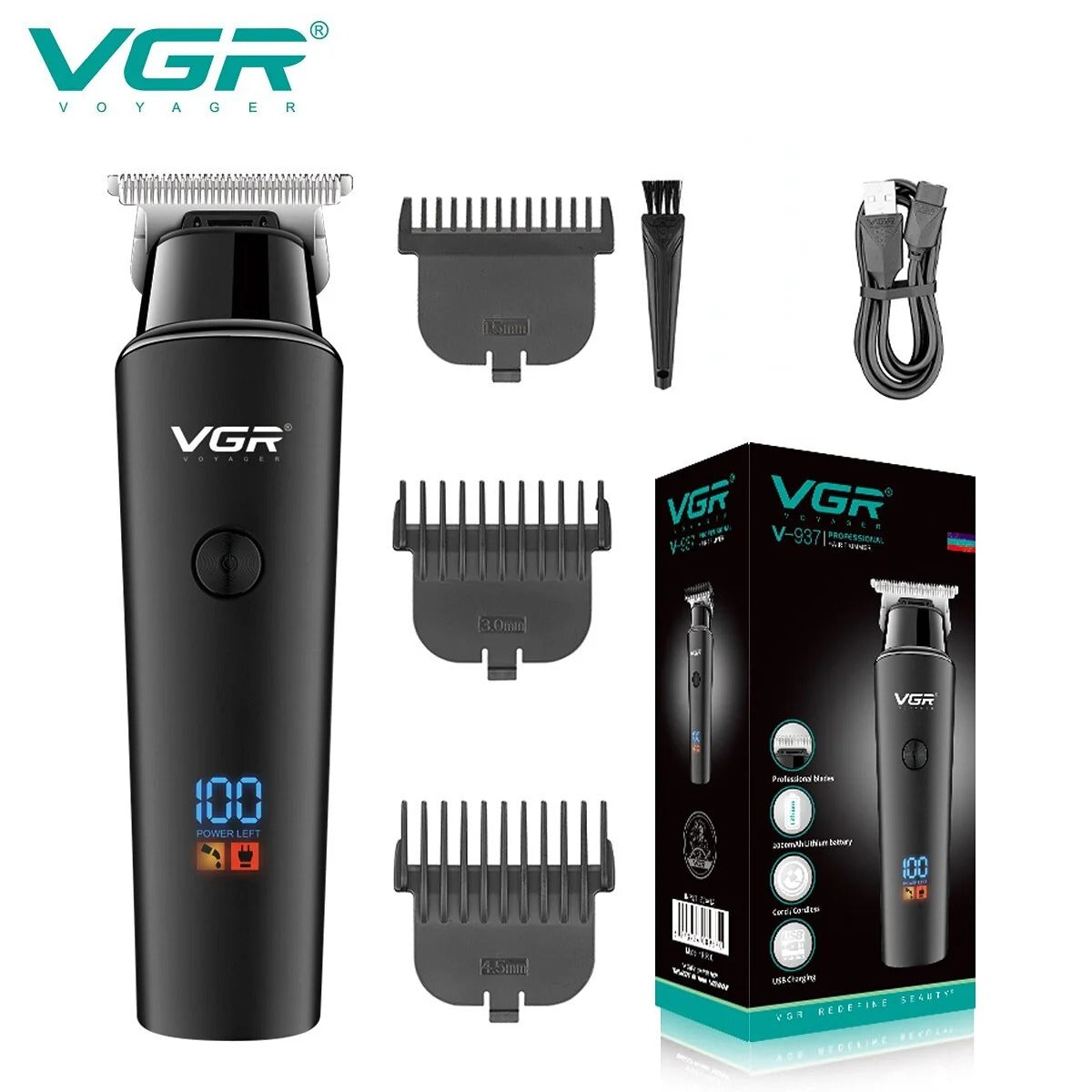 VGR Professional Electric Hair Trimmer
