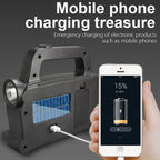 Rechargeable 3 in 1 Solar Lamp Flashlight