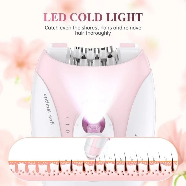 Rechargeable Daling Cordless Epilator for Women