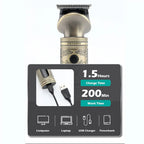 VGR Metal Professional Hair Beard Clipper