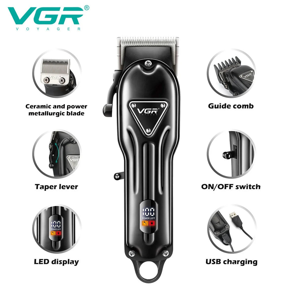 VGR Rechargeable Cordless Clipper