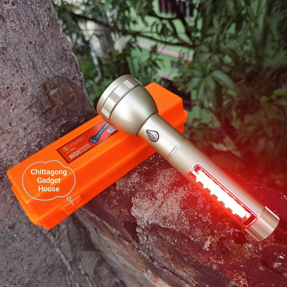 Solar Rechargeable Flashlight | Multicolored