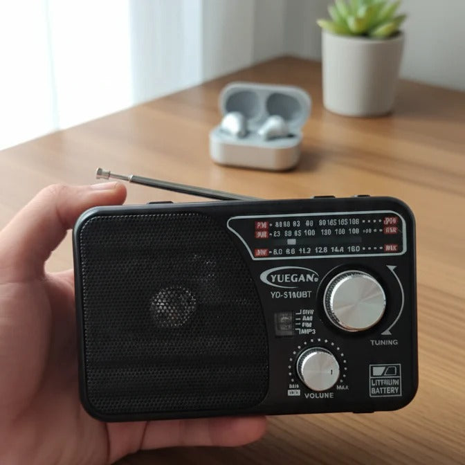 Rechargeable Radio AM/FM & MP3