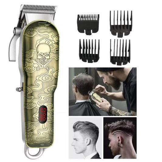 DALING Rechargeable Professional Cordless/LCD Display Hair Clipper