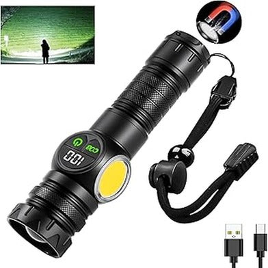 Ruilang TG+COB Multi-functional Flashlight- 1 KM RANGE
